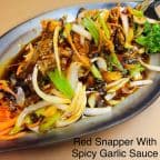 Best Red Snapper with Spicy Garlic Sauce in Marietta, GA